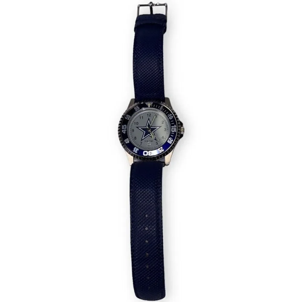 The Competitor Licensed Sports Watch Vintage 90s Dallas Cowboys‎ Wrist Watch
